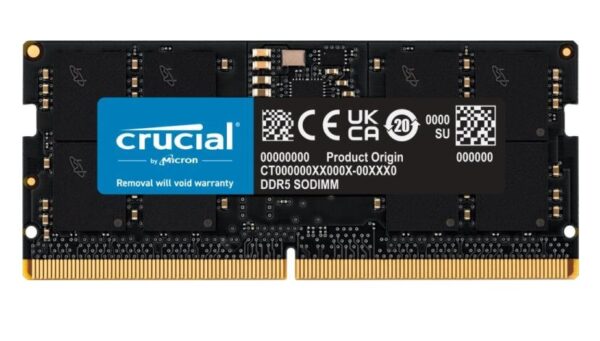 MEMORIA SO-DDR5 16 GB PC4800 (1X16) (CT16G48C40S5)